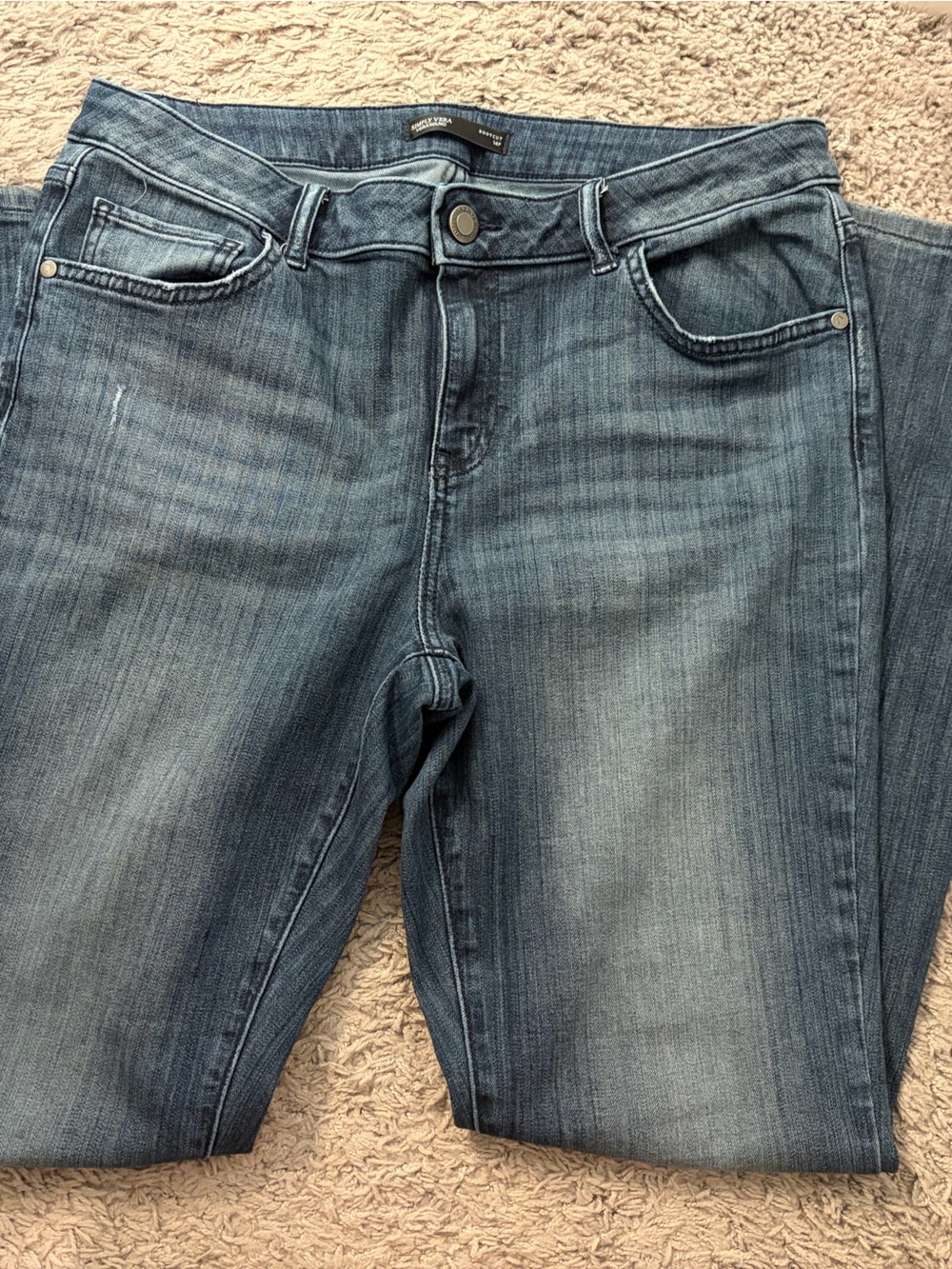 Simply Vera Vera Wang Women's Boot Cut Jeans in Faded Blue